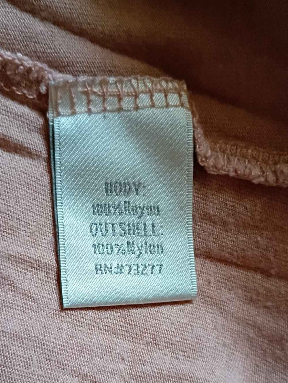 XL LC Lauren Conrad Dusty Peach Color Lace Tank Top with Tie Back Boho Beach - Picture 9 of 10